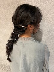 KOSTKAMM◎編みおろしヘアアレンジ　登戸