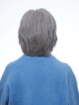 えがお美容室&nbsp;【えがお美容室】60代グレイヘアの方に◎ボブパーマスタイル