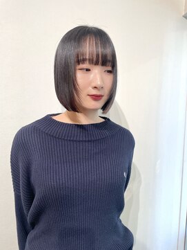 ゼスト 中野店(ZEST) 【ZEST中野/KOTOMI】学割カット/切りっぱなしボブ/レイヤーボブ