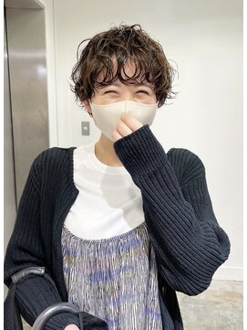 ナループロアボタン(Nalu pu loa BOTAN) ショートパーマ/ショート/パーマ/ニュアンスパーマ