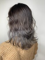 コロ(COLO)&nbsp;【COLO都甲】シルバーグラデーションミディロング