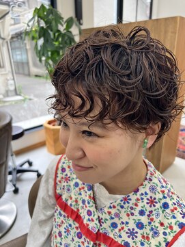 スワッグ(Swag) ショート　パーマ