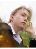 men's hair韓国ベリーショートカルマパーマニュアンスパーマ