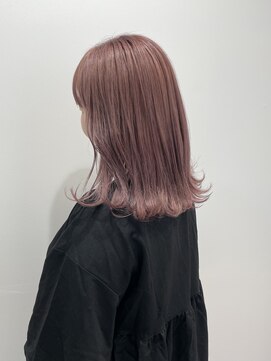 キュエム(Cuem) 【Cuem春日】くすみピンクベージュ ラベンダーピンク