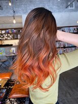 ドアバイリップル(door by LIPPUL) orange brown gradation