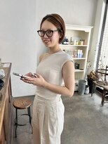 デヴェロペ(Devellope.)&nbsp;ミニボブ　ベージュカラー