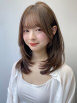 エトラ 渋谷店(etora)&nbsp;小顔 フェミニンロング メルティーカラー 似合わせカット"