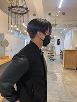 エンター 天神店(ENTER)&nbsp;メンズ/マッシュショート/センターパート/ENTER 天神店