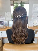 結婚式お呼ばれヘア