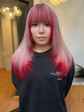 ウェイビーズ(WAVY'S) xブリーチ/イメチェン/ホワイトブロンド/外ハネボブ/美髪/