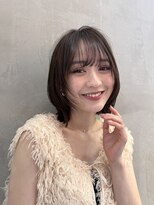 ロンドフルール 大宮東口(Lond fleur)&nbsp;ミニウルフレイヤーカット顔周り前髪韓国ショートボブ/大宮