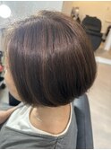 襟足刈り上げショート