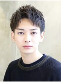 アップバングショート