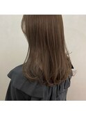 【&ONE 自由が丘】シアーベージュ×大人ミディ