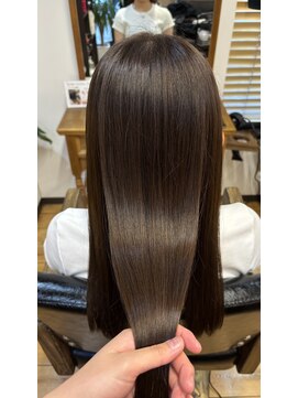 美容室 賀流。 ロングヘア