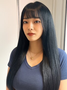 ヘアリゾート粋 新宿三丁目本店 ブルーブラック/グレージュ/艶髪ケアカラー