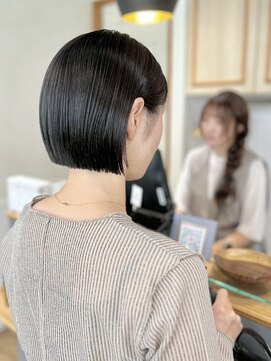 ネオリーブ クーロ(Neolive curro) 小顔タッセルボブ×美髪髪質改善[ボブ/縮毛矯正/横浜韓国]