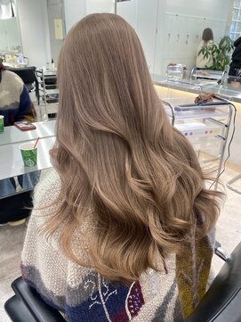 サンクプロジェクト(cinq PROJECT) ミルクティーベージュダブルカラーケアブリーチブラウンカラー