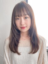 アグノス 青山(Agnos)&nbsp;ココアベージュグラゲヘアーくびれ小顔オリーブグレー