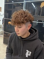 ヘアーグランデシーク(Hair Grande Seeek)&nbsp;メンズパーマスペインカールフェードツイストスパイラル波巻き