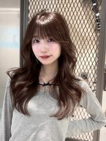 ロンドウル 熊本(Lond ulu) ミディアムヘア/暗めカラー/デザインカラー/韓国ヘア/髪質改善