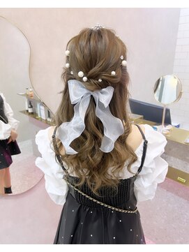 ロンドブルーム 天神大名店(Lond Bloom) 暗めカラー/ブリーチなしカラー/ヘアアレンジ/福岡/天神/20代