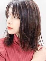 エトネ ヘアーサロン 仙台駅前(eTONe hair salon)&nbsp;外はねミディアムボブ　　　20代30代40代