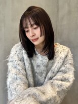 ニコ トウキョウ ヨコハマ(nico)&nbsp;韓国ヘアーハッシュカットレイヤーカットグレージュブリーチ無し