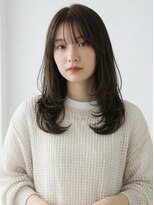 キビト(kibito) ハッシュカット顔周りレイヤーカット新宿曙橋20代30代40代