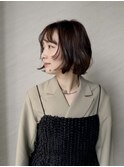 大人ブラウンボブ