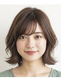シアーベージュ外ハネボブ