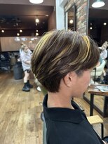 ヘアーラウンジ エゴ(Hair Lounge EGO) メンズハイライト 武蔵新城美容室EGOメンズカット松波光男
