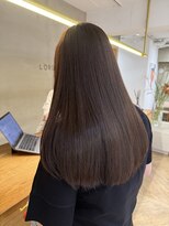 ローレン(LOREN) 透明感髪質改善ベージュダブルカラーミルクティーグレージュ