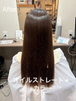 チルコ(chillco)&nbsp;オイルストレート+カラー