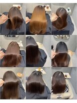 【完全個室髪質改善サロン】colorer 美髪矯正【髪質改善×縮毛矯正】手で乾かしただけ