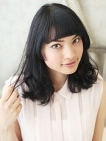 リノヘア プラス 関内店(RINO hair＋)&nbsp;ＲＩＮＯ関内店　モードな雰囲気の巻き髪スタイル