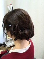 アール&nbsp;編み込み