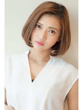 アフロート ディル(AFLOAT D'L) AFLOAT《矢田菜津紀》表参道　大人かわいい前下がりボブ