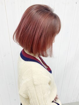 リヴ オオサカ(LIV OSAKA) 【 LIV OSAKA 】イルミナカラー_ピンク_ボブ