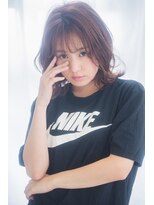 ネオリーブアオバ 高田馬場店(Neolive aoba)&nbsp;黄金比のひし形シルエット♪セミディで透明感upのーベージュ☆