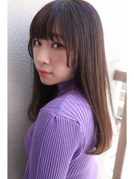 イソラブル(ISOLA-blu) 【お洒落】ナチュラルロング×グレージュ