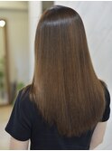 リタッチ矯正で、毛先のダメージを0に!!定期的なメンテナンス