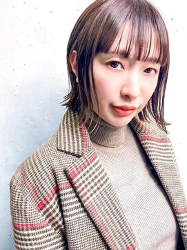 ローランド(Rowland) ボブ！外ハネボブ！透明感アッシュ！ぱっつん