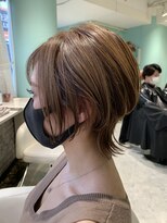 ミエルヘアーエスト 新宿店(mielhair est)&nbsp;クビレショート×ウルフスタイル