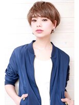 オーシャン(Ocean)&nbsp;[OCEAN Hair&Life藤原純] キャラメルベージュショート☆