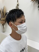 ドロップ ツーブロックショート