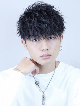 リップス 表参道店(LIPPS) ツーブロック刈り上げ前下がりマッシュ