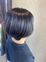 アース コアフュールボーテ 上越店(EARTH coiffure beaute)&nbsp;地毛を活かしたハイライトカラー