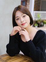 ミラリー トウキョウ(Mirareee Tokyo)&nbsp;韓国風センターパートボブ☆　20代30代40代　新宿代々木北参道