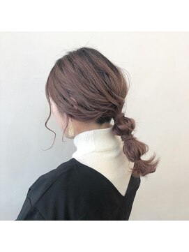 ヴィーナス 宇品店(Ve-nus) ピンクブラウン×オニオンテイル